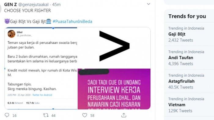 Gaji 80 juta kena PHK jadi bingung karena gaya hidup tinggi sedang tabungan tipis.