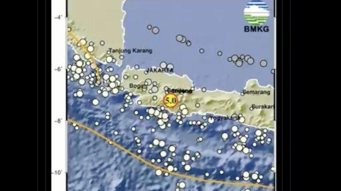Gempa Berkekuatan 5.0 Magnitudo di Kabupaten Garut, Guncangannya Dirasakan Sampai Bandung