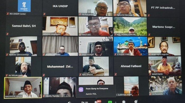 IKA Undip Gelar Doa Bersama untuk Keselamatan Bangsa dan Negara
