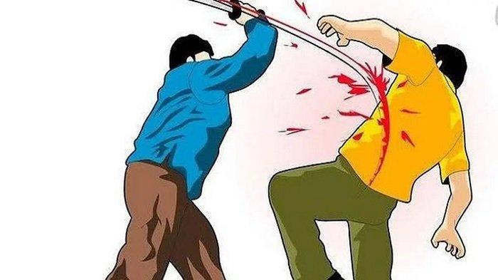 Lagi Nongkrong di Jalan Puri Indah Raya Jakbar, Pemuda Ditusuk OTK Pakai Badik hingga Luka Parah