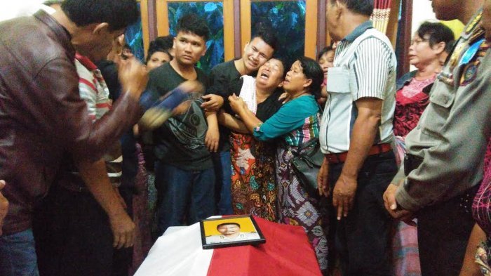 Aiptu Martua Sigalingging Tinggalkan Sembilan Anak, Semuanya Belum Ada yang Menikah