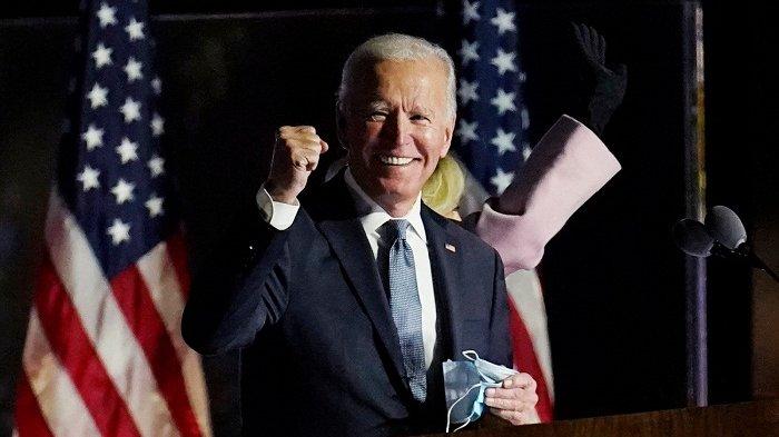 UPDATE Hasil Pilpres AS, Joe Biden Presiden AS, Raih 284 Suara Elektoral, Ini Kata-kata Pertamanya