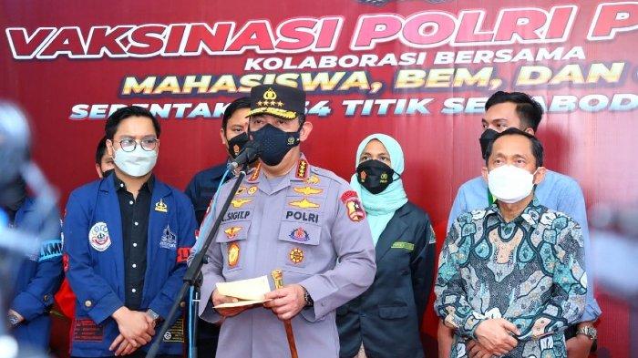Kapolri Kejar Target Vaksin Booster Supaya Masyarakat Memiliki Kekebalan Jalani Aktivitas Ramadan