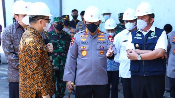 Tinjau Pabrik Minyak Goreng di Palembang, Kapolri Minta Produksi Minyak Curah Segera Ditingkatkan