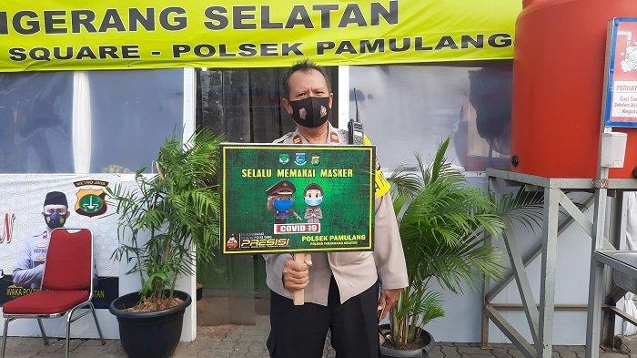 Posko Pengamanan Operasi Ketupat Jaya 2021 Pamulang Square, Kota Tangsel Beroperasi Selama 24 Jam