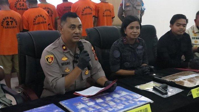 Darurat Narkoba, Polres Bogor Tangkap 40 orang Pemuda yang Hidupnya Tergantung pada Sabu dan Ganja
