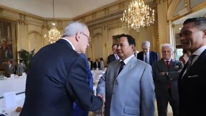 Lobi-lobi Prabowo Jelang Pelantikannya sebagai Presiden 2024 Bertemu Pengusaha Besar di Prancis
