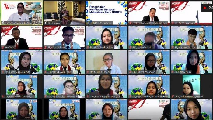 Menparekraf Sandiaga Uno Ajak Mahasiswa UNNES Tingkatkan Potensi Budaya Lokal