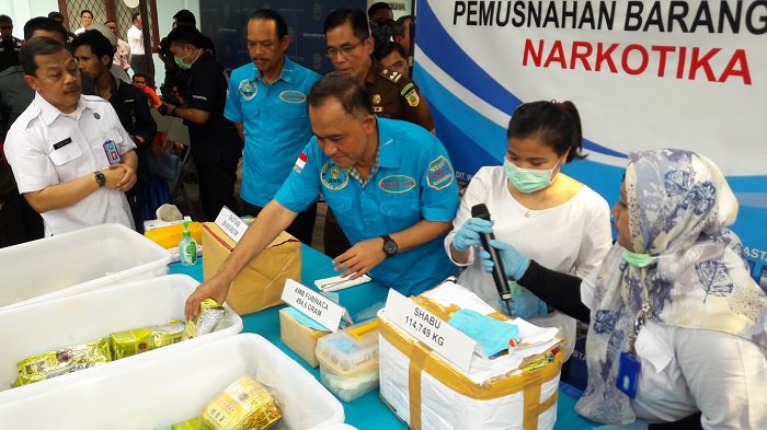 BNN Musnahkan Sabu Seberat 114,74 Kg dan Ekstasi Sebanyak 59.895 Butir