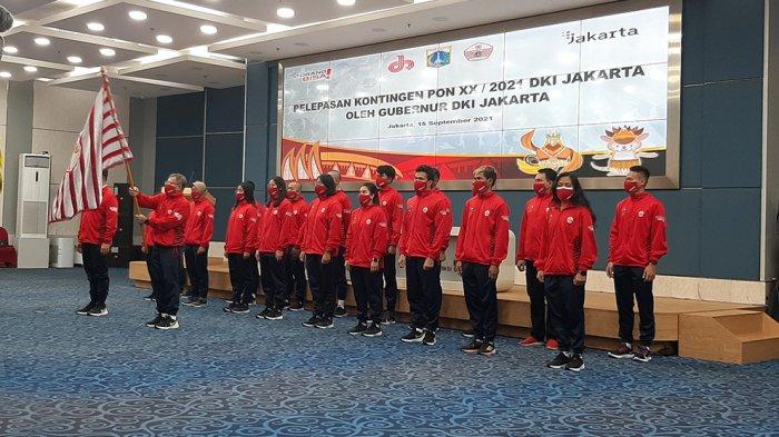 Kontingen DKI Jakarta PON XX Papua Resmi Dilepas Oleh Gubernur Anies Baswedan di Balaikota