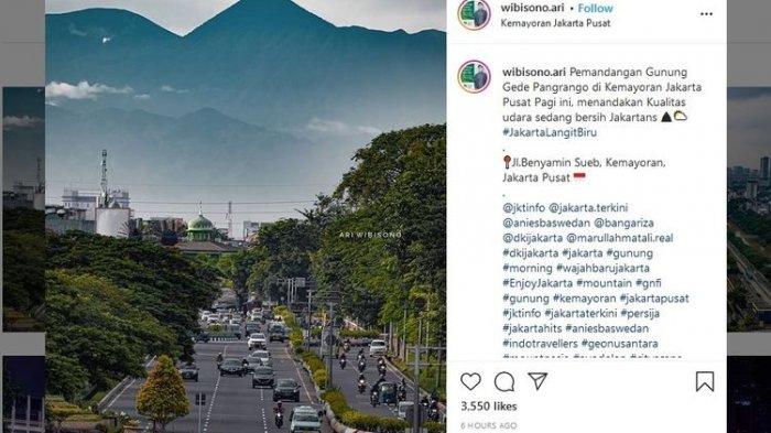 Ari Wibisono Jawab Tudingan Arbain Rambey Foto Gunung Pangrango dari Kemayoran Hanya Tempelan