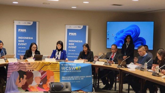 Program PNM Mekaar Mendunia, Dibahas di Side Event Commision On The State of Women di New York