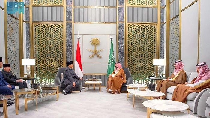 Prabowo Bertemu MBS di Arab Saudi, Diskusi Panjang Lebar, Palestina, Pertahanan, hingga Perdagangan