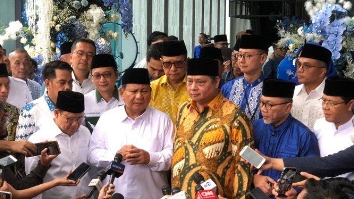 Buka Peluang Soal Koalisi Besar KIB-KIR, Prabowo Subianto: Kita Sudah Masuk Tim Jokowi