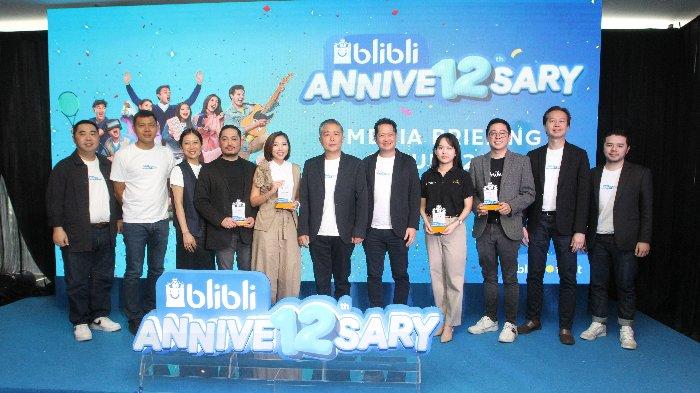 Ultah ke-12, Blibli Annive12sary Tawarkan Gratis Ongkir, Cashback 12 Kali dan Flash Sale Rp 12