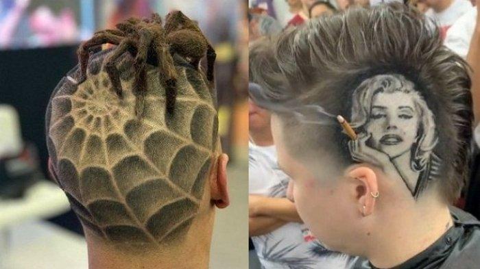 Kenalan dengan Rob, Penemu Gaya Rambut Unik 3 Dimensi, Ada Laba-laba Hingga Gedung Tinggi