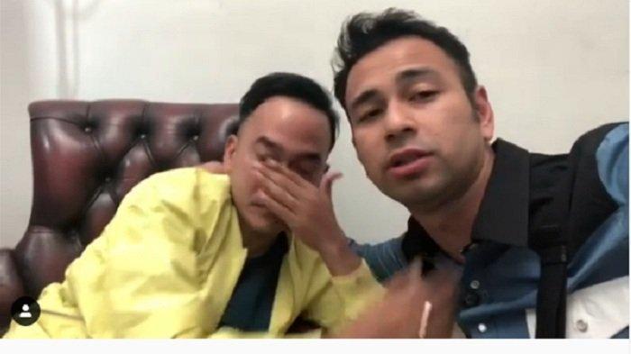 Ruben Onsu Menangis Saat Raffi Ahmad Pamitan: Doakan Selalu Aku Sehat Ya