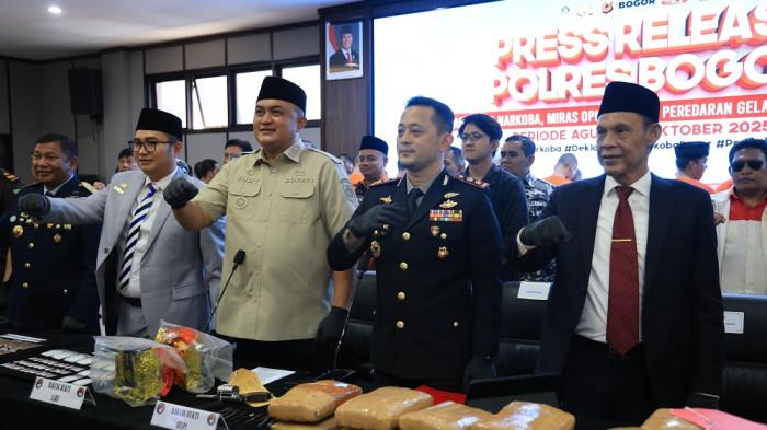 Tak Mau ada ASN Kabupaten Bogor yang Gunakan Narkoba, Rudy Susmanto: Jangan Takut, Lapor ke Polisi
