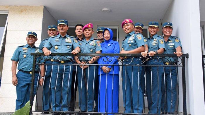 Dankormar Dampingi Kasal Resmikan Rumdis Dan Bozem Brigif 2 Marinir