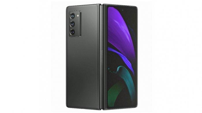 Samsung Galaxy Z Fold 2 tampak dari belakang