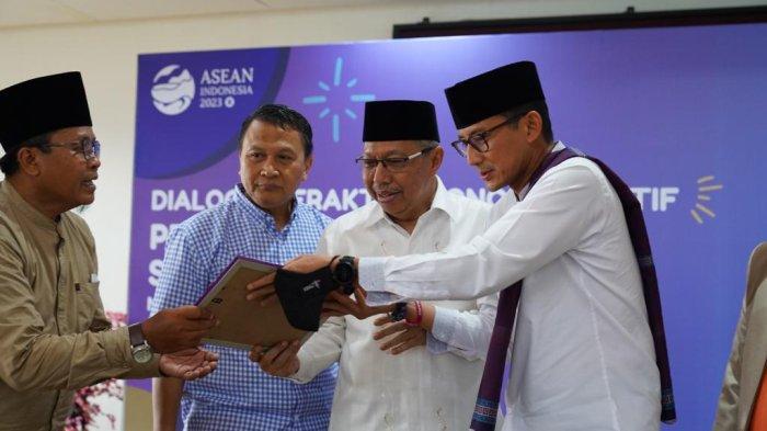 Jelang Pilpres, Sandiaga Uno-PKS Kian Intim, Kompak Luncurkan Program Santri Digitalpreneur Bekasi