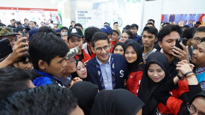Edutech Expo yang Dipadati 35.000 Peserta, Sandi : Kita Akan Ciptakan 2 Juta Lapangan Kerja Baru