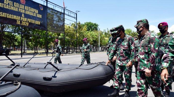 Persiapan Anggota Korps Marinir untuk Bertugas di Pulau Terluar