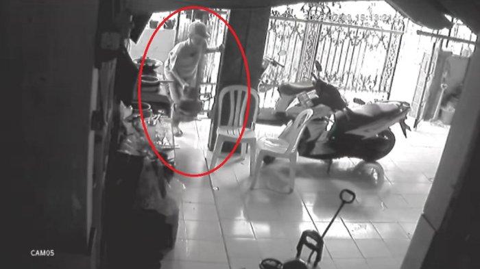 Aksi Remaja Mencuri Tabung Gas Elpiji di Panti Asuhan di Tanjung Priok Terekam Kamera CCTV