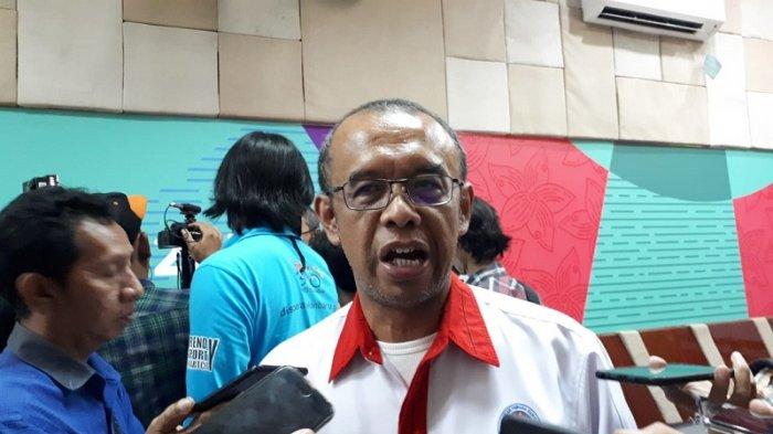 Sesmenpora Gatot S Dewa Broto saat ditemui di Kemenpora, Senayan, Jakarta, Rabu (20/11/2019).