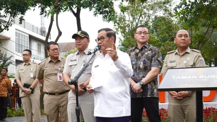 Gubernur Pramono Anung Resmikan Taman Bugar di Jakarta Barat, Kolaborasi dengan Kenneth DPRD DKI