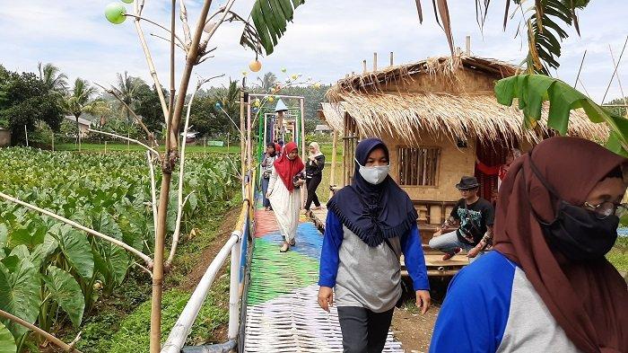 Taman Sampora Legok Cibinong Jadi Sasaran Masyarakat untuk Mengisi Waktu Libur Natal dan Tahun Baru