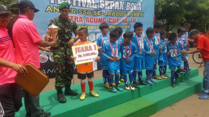 Mencari Bibit Unggul Masa Depan di Festival Sepak Bola Antar SSB Se-Jabodetabek Putra Cup X