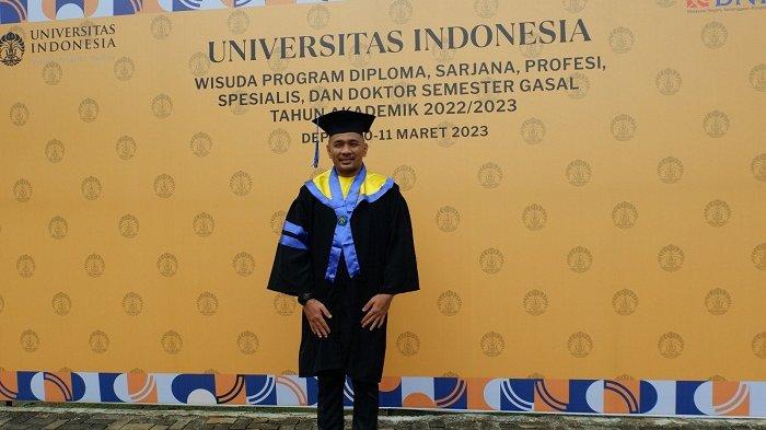 Jadi Lulusan Pertama Magister Manajemen Integritas Material FTUI, Triadi Raih IPK Nyaris Sempurna