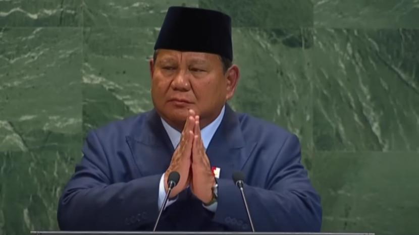 Presiden Prabowo di PBB, Tegaskan Tekad Indonesia Atasi Krisis Global