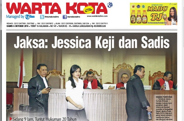 Jaksa : Jessica Keji dan Sadis, Tega Siksa Teman Karibnya