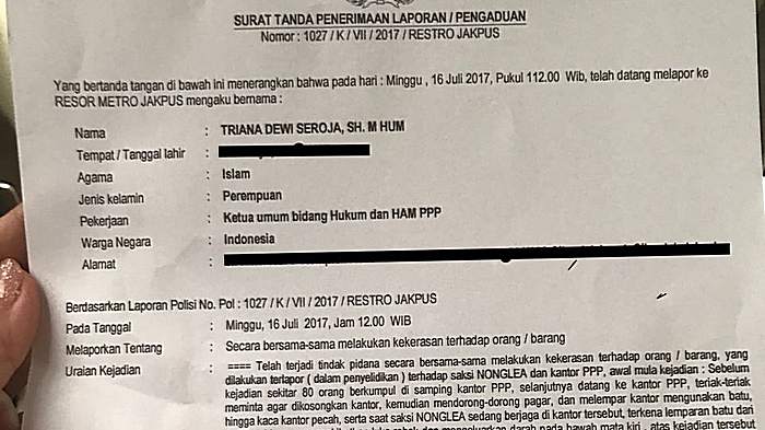 Pengrusakan Kantor DPP PPP Dilatarbelakangi Masalah Pendudukan Gedung