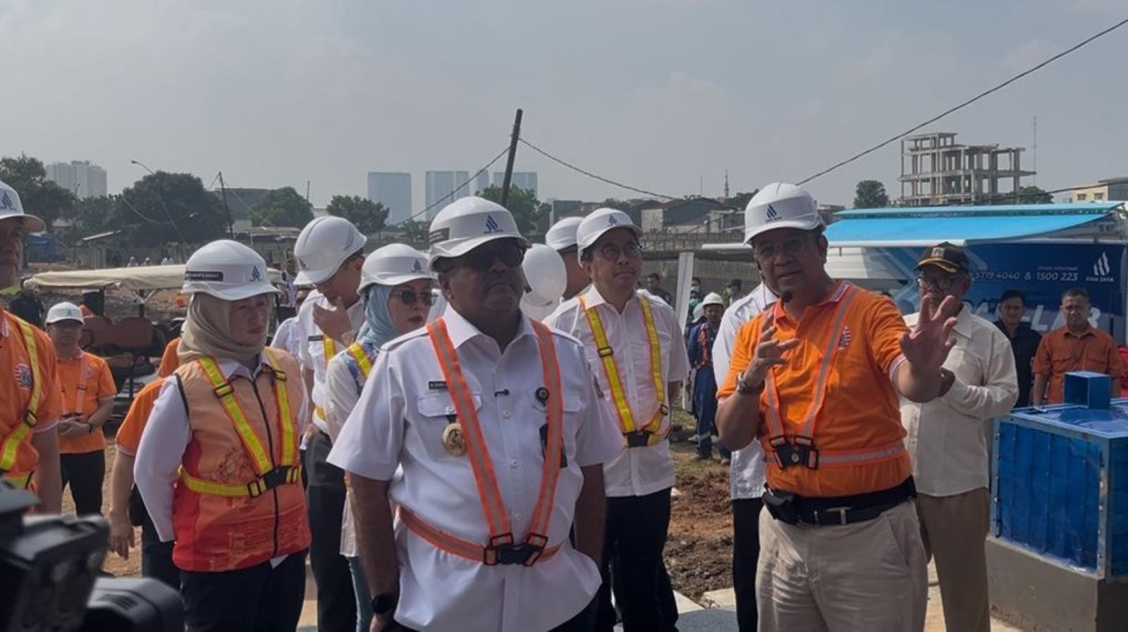 Rano Karno Resmikan IPA Portabel di Semanan Jakbar, Mampu Layani 400 Rumah