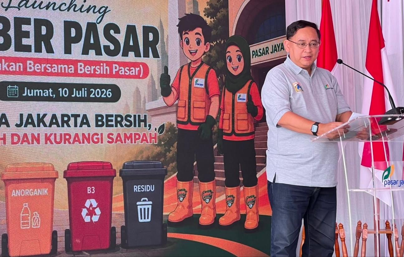 Jelang Pembatasan Sampah ke Bantargebang, Pasar Jaya Wajibkan 146 Pasar Pilah Sampah dari Sumber - Wartakotalive.com