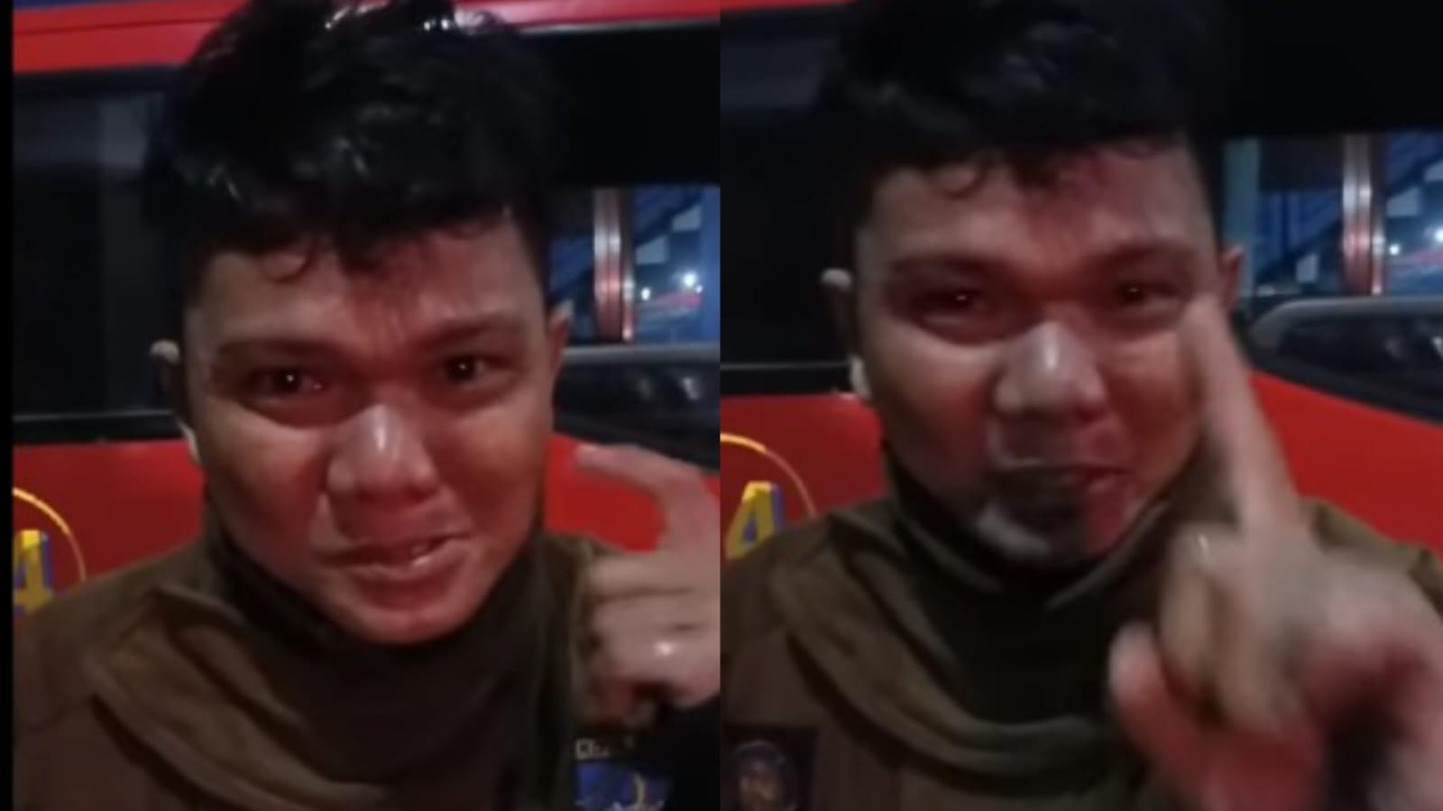 Sandi Butar Butar Menangis Minta Maaf ke Warga Depok, Tak Mampu Selamatkan Gereja Sebab Armada Rusak