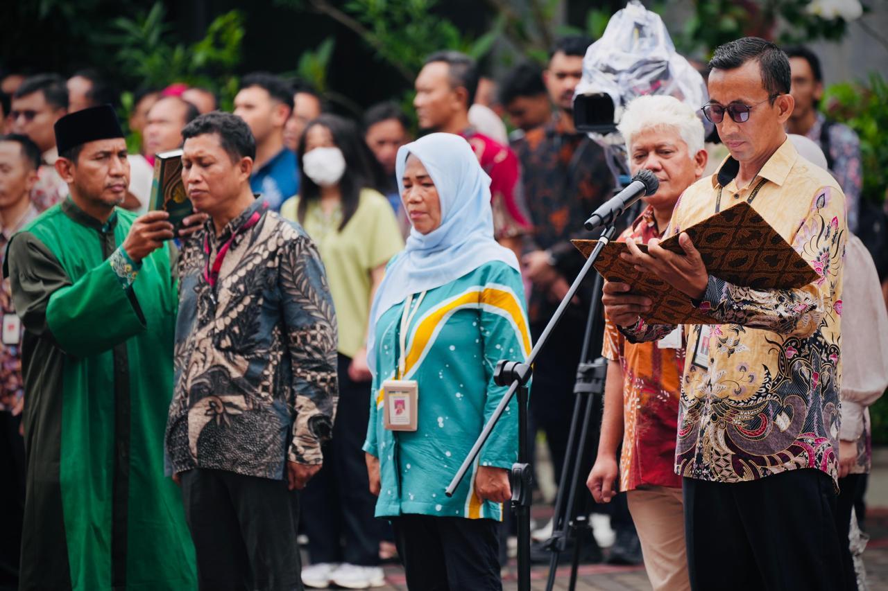 Mensos Gus Ipul Gelar Apel Pembinaan Bagi ASN yang Bolos Hari Pertama Kerja
