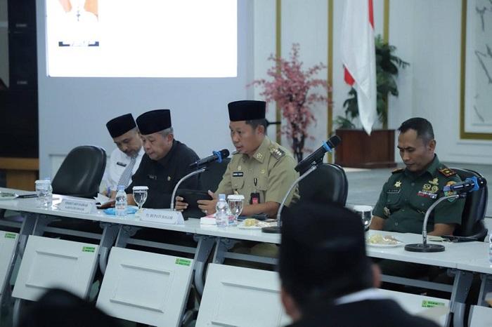 Ciptakan Pemilu Damai, Pj Bupati Bogor Silaturahmi dengan Para Tokoh Agama