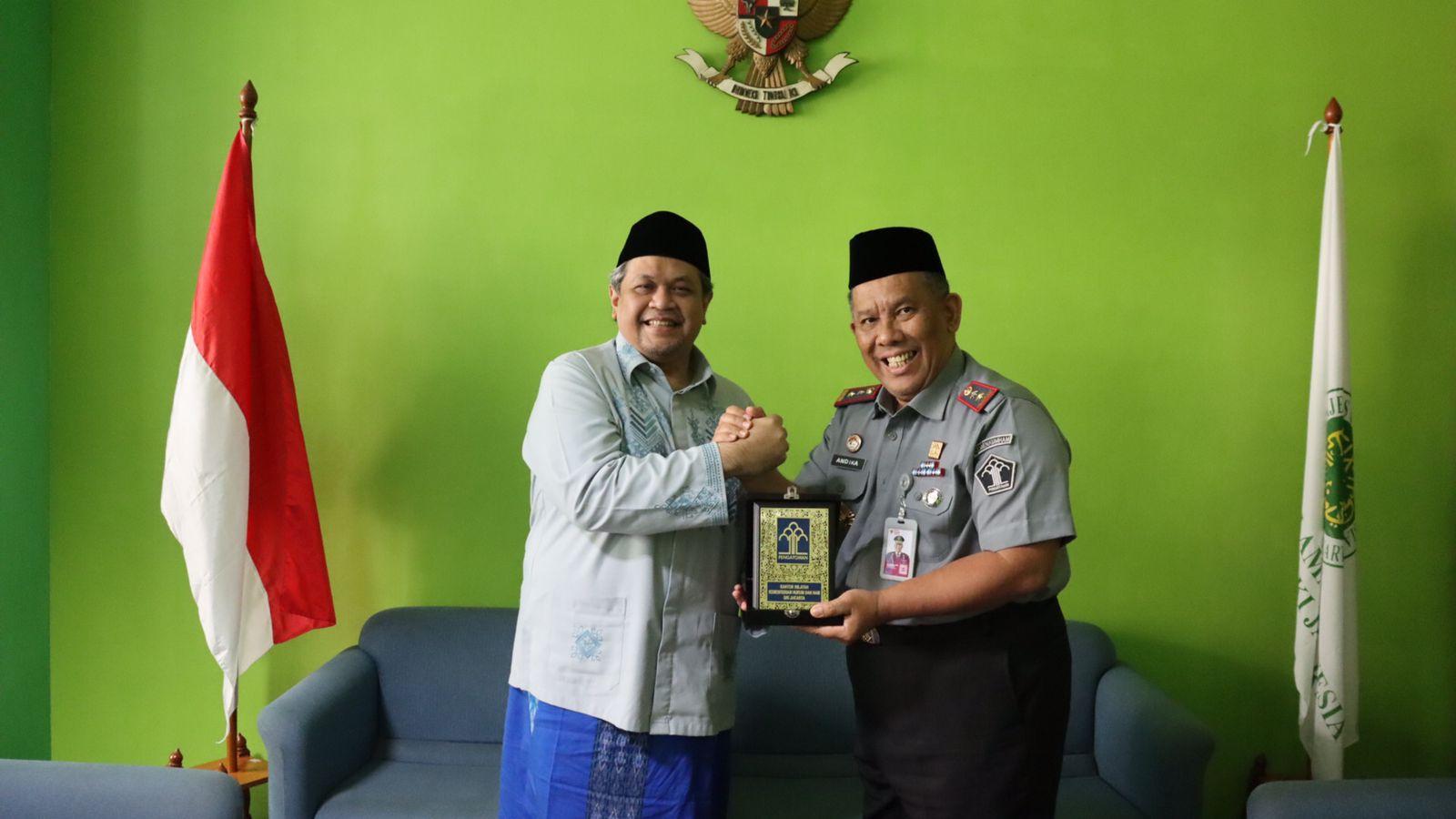 Kanwil Kemenkumham Jakarta Audiensi ke MUI Jakarta, Jalin Sinergi di Bidang Hukum dan Spiritual