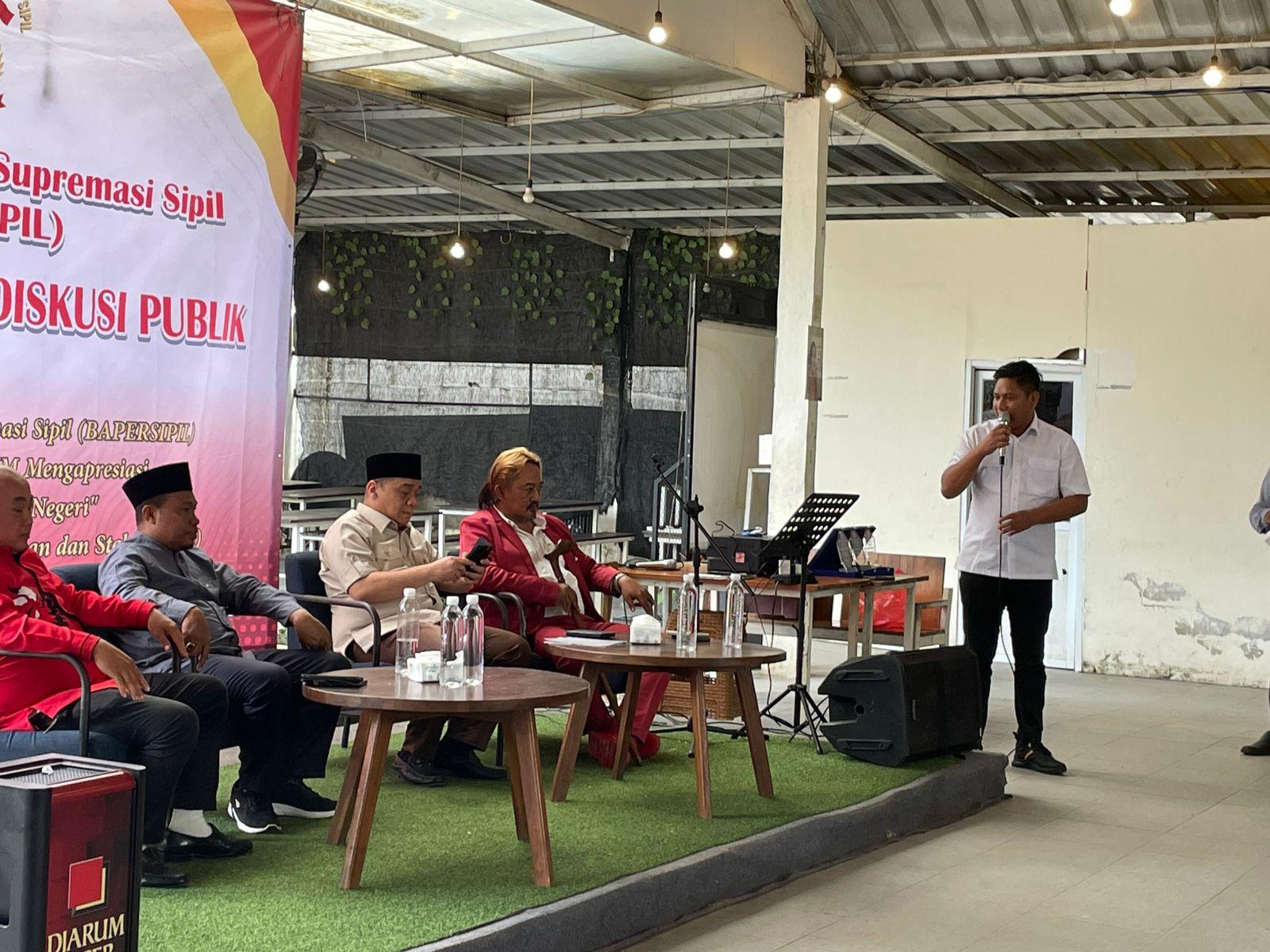 Air Mata Rakyat Bukan Panggung Politik, Bapersipil Pasang Badan Kawal Prabowo di Tengah Bencana