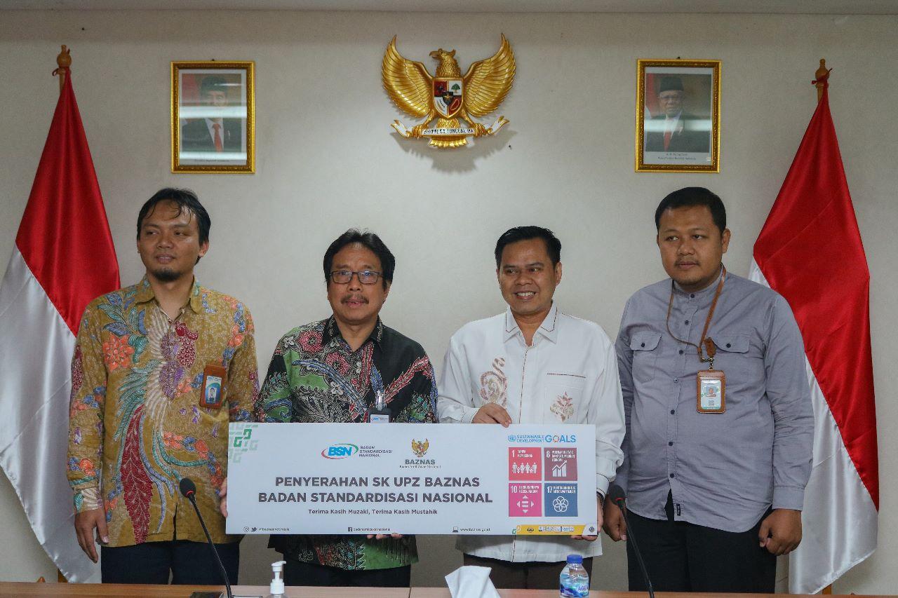Baznas Resmikan UPZ Badan Standardisasi Nasional, Permudah Pengelolaan ZIS di Lingkungan BSN