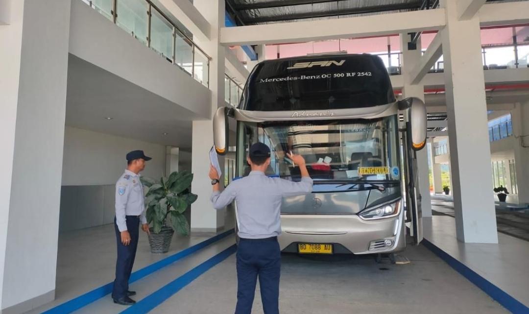 Dishub DKI Temukan 126 Bus Angkutan Mudik Nataru Tidak Layak Jalan