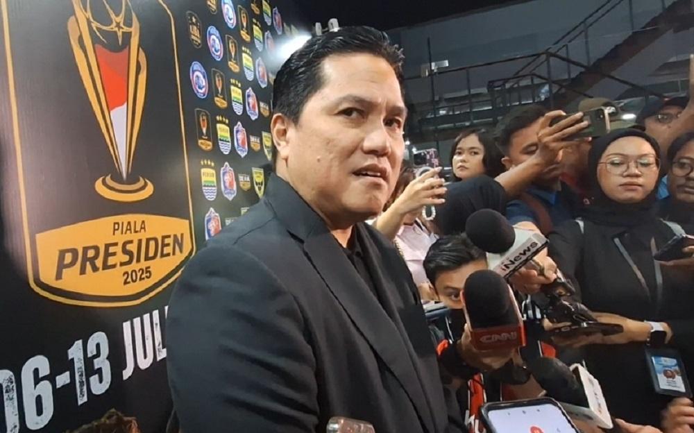 Jelang Piala Presiden 2025 Digelar, Ketum PSSI Erick Thohir: Harus Jadi Turnamen yang Membanggakan