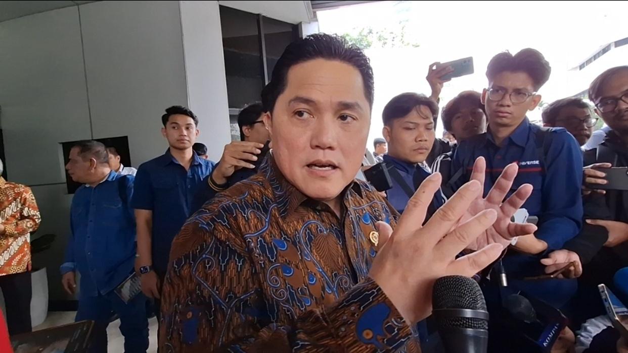 Ketum PSSI Erick Thohir Tanggapi Keresahan Prabowo soal Timnas Indonesia Gagal Lolos Piala Dunia - Wartakotalive.com