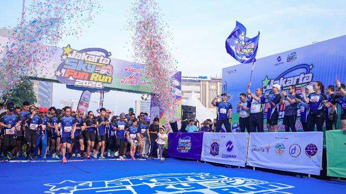 Jakarta Sky Fun Run 2026 Jadi Momentum Transjakarta Rilis Aplikasi TJ:Transjakarta 3.0.0 - Wartakotalive.com