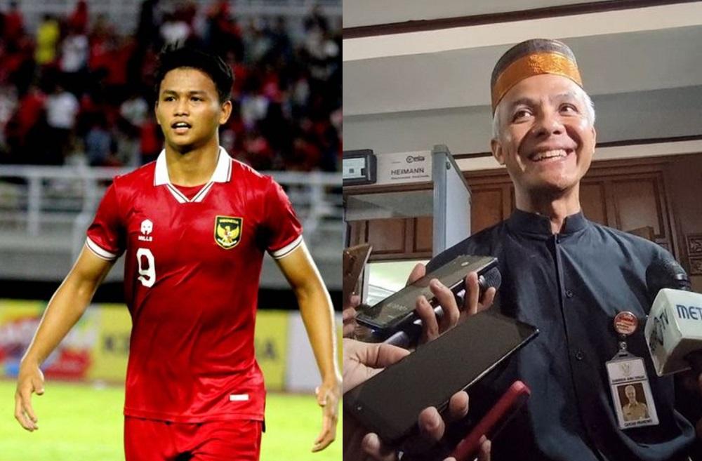 Foto-Kolase-Pemain-Timnas-Indonesia-Hokky-Caraka-dan-Gubernur-Jawa-Tengah-Ganjar-Pranowo.jpg