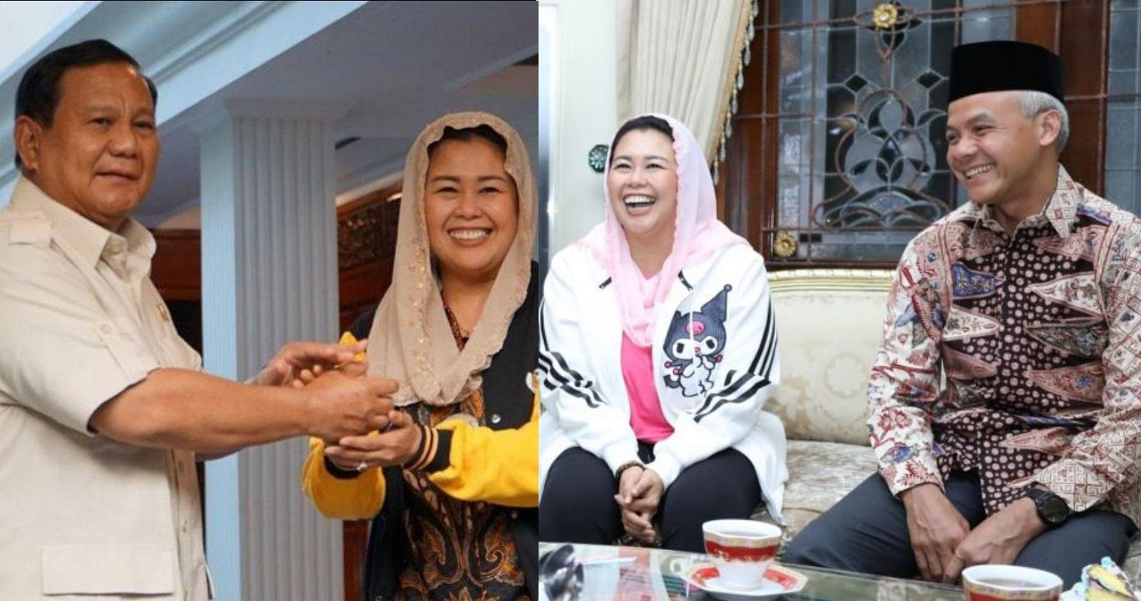 Ternyata Ini yang Membedakan Pertemuan antara Yenny Wahid dengan Ganjar Pranowo dan Prabowo Subianto